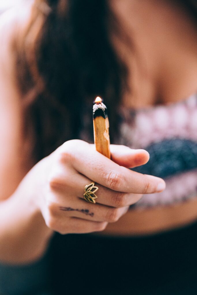 young-woman-burning-sandalwood